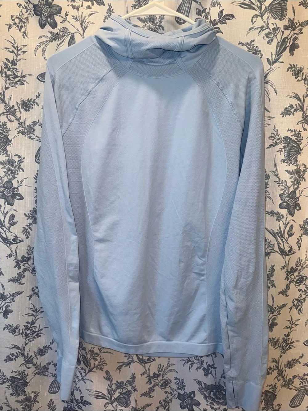 Sweaty Betty Light Blue Men's Crewneck Performance Sweater